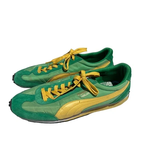 Whirlwind Classic Sneaker Puma Whirlwind Green Yellow Puma Shoes